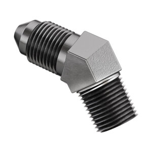 Goodridge, 1/8" NPT to AN3 45 degree male adapter