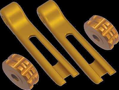 Lever Accessories Kit Gold Ant