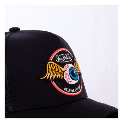 Von Dutch Trucker cap Rag black  One size fits most