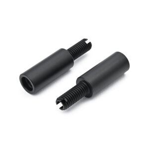 Daytona, 8mm turn signal extension set. Black