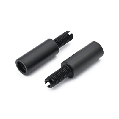 Daytona, 8mm turn signal extension set. Black