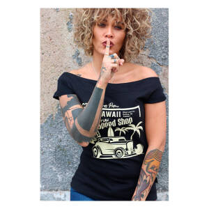 Rusty Pistons Hawaii female t-shirt Size L