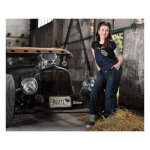 Rusty Pistons Bedford bib overall blue Size 32/34