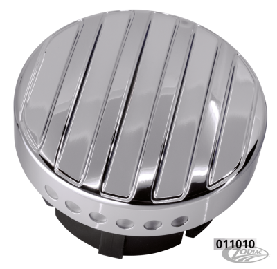 GZP chr ribbed LED fuel gauge cap 96-17