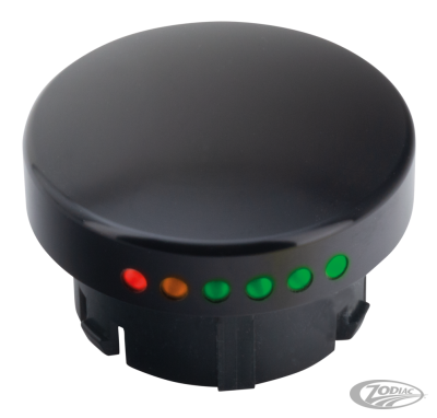 GZP Black smooth LED fuel gauge 96-17 (DE)