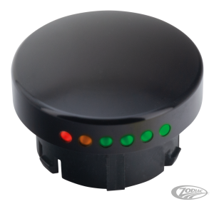 GZP Black smooth LED fuel gauge 96-17