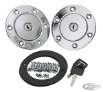 GZP Midi Aero-style lockable gas cap set