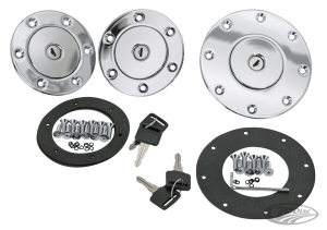 GZP Midi Aero-style lockable gas cap set