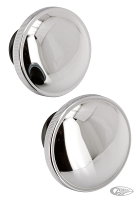GZP Chrome Gas cap vented 85-e18 steel