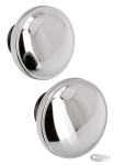 GZP Chrome Gas cap vented 85-e18 steel