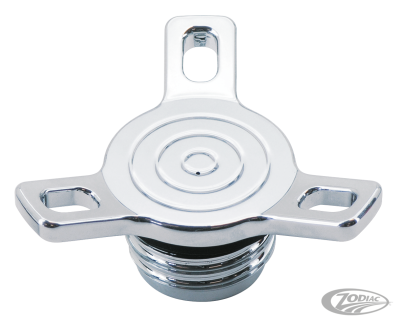 GZP Chr Spinner cap f/screw in bung styl