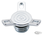 GZP Chr Spinner cap f/screw in bung styl