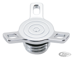 GZP Chr Spinner cap f/screw in bung styl