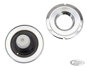 GZP Chr Essntl vented gas cap w/paintsav