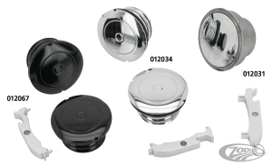 GZP Chr screw-in flush mnt gascap NonVen