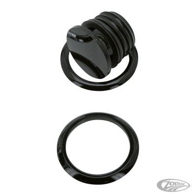 GZP Blk flush mnt gas cap XL98-e18 3.3g