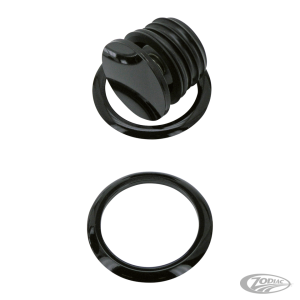 GZP Blk flush mnt gas cap XL98-e18 3.3g