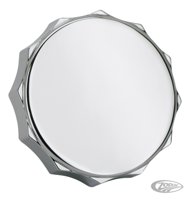 GZP Chr Crown Cork gascap non Vntd 97up