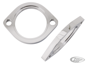 GZP Lucifer black exhaust clamp set