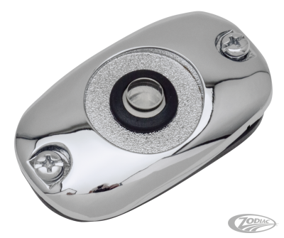 GZP CHR M/C cover w/glass+ seal +screws