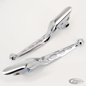 GZP Chr Tri-hole FLH/T08-16 levers w/cab