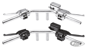 GZP Chr. Handlebar cntrl kit 96up 11/16