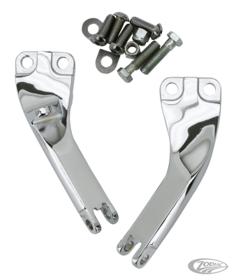 GZP Chrome passenger peg supports FXD06-