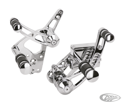 GZP Chrome Billet forw contr FL/FX/FX