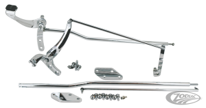 GZP Chrome forward cntrl kit FXD06-17