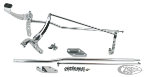 GZP Chrome forward cntrl kit FXD06-17