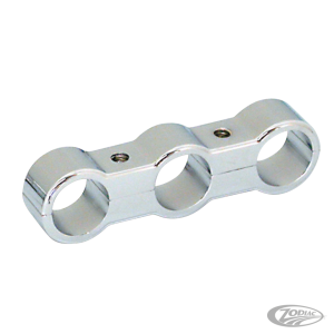 GZP Chrome plain oil line seperator 3 ho