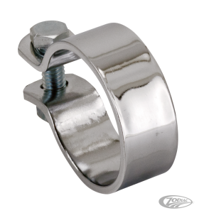 GZP Chrome exhaust clamp 1.75" I.D. (DE)