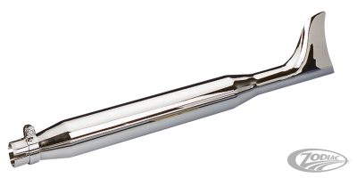 GZP Tapered Fishtail muffler with clamp (DE)