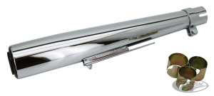 GZP Universal megaphone muffler L=20"