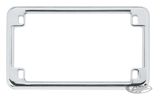 GZP License plate frame chrome (DE)