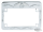 GZP License plate frame eagle chrome (DE)