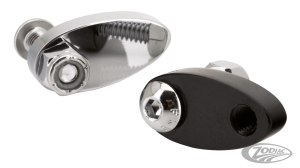 GZP Chrome Solo turnsignal adapters