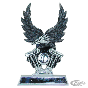 GZP Sissy bar insert V-Twin eagle chrome (DE)