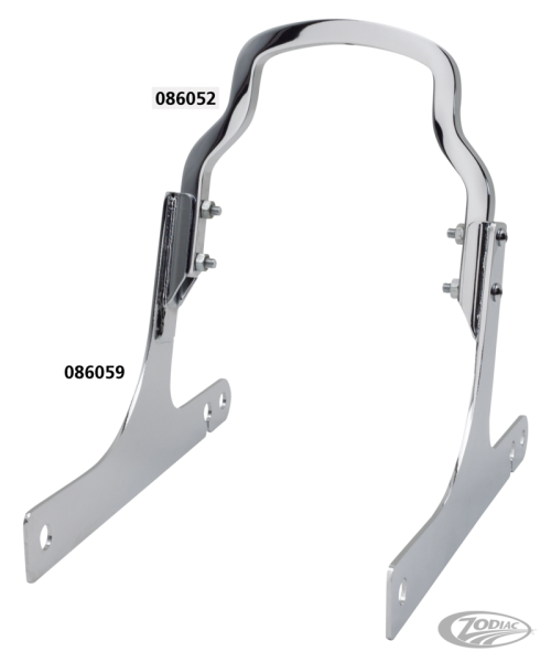 GZP Chrome Grab Rail upright 6.25" (DE)