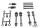 GZP side plate docking kit F*ST84-99 (DE)