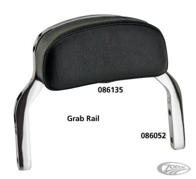 GZP Black mini backrest pad kit (DE)