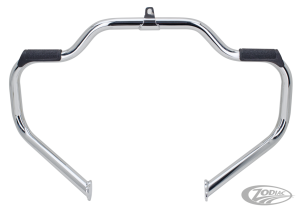 GZP Chrome engine guard/w footrest FLT09