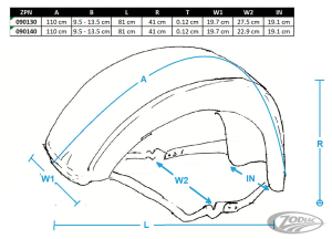 GZP Springer front fender for 45s #3702- (DE)