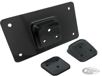 GZP Black Fender license bracket custom (DE)