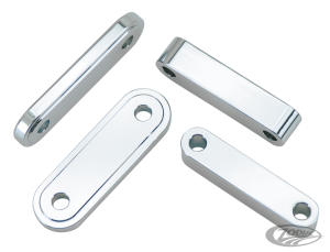 GZP Chrome front fender spacers T=3/8" L (DE)