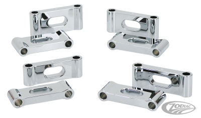 GZP Chrome slotted 1" front fender space (DE)