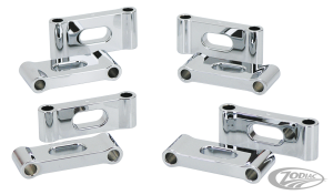 GZP Chr Slotted 1-3/8" front fender spac