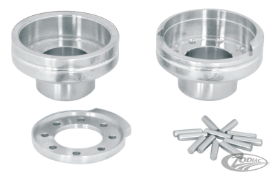 GZP Bearing cups with hidden steer stop (DE)