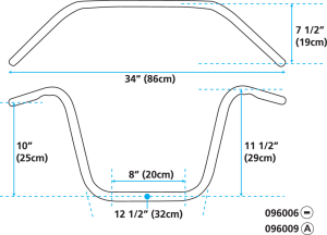 GZP Handlebar Custom street high Harley
