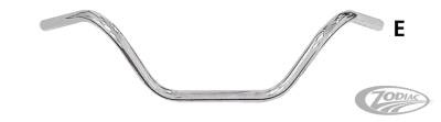 GZP Handlebar Harley low rise 1" thru (DE)
